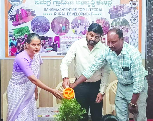 ಗ್ರಾಮೀಣ ಜನತೆಗೆ ನರೇಗಾ ವರದಾನ: ತಾ.ಪಂ ಇಓ ರಾಮು ಅಗ್ನಿ 