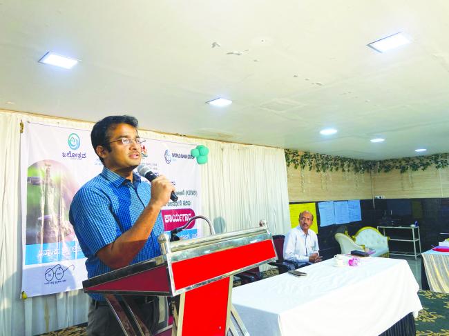ನೀರಿನ ಮಹತ್ವದ ಅರಿವು ಮೂಡಿಸಿ: ಜಿಪಂ ಸಿಇಒ ರಾಹುಲ್ ಶರಣಪ್ಪ ಸಂಕನೂರ