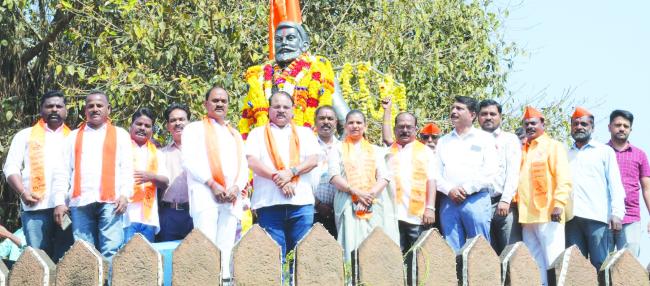 ಛತ್ರಪತಿ ಶಿವಾಜಿ ಮಹಾರಾಜ ಜಯಂತಿ: ಮಾಲಾರೆ​‍್ಣ 