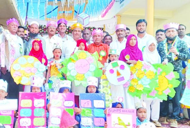 ಉರ್ದು ಶಾಲೆಯಲ್ಲಿ ಕಲಿಕಾ ಹಬ್ಬ ಕಾರ್ಯಕ್ರಮ   