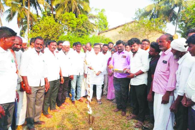 ಅಲ್ಪಸಂಖ್ಯಾತರ ಕಲ್ಯಾಣ ಇಲಾಖೆಯಿಂದ ಒಂದು ಕೋಟಿ ರೂ. ವೆಚ್ಚದಲ್ಲಿ ನೂತನ ಶಾದಿಮಹಲ್ ನಿರ್ಮಾಣ  