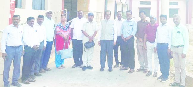 ಜಂಟಿ ನಿರ್ದೇಶಕರ ಕಾಲೇಜಿಗೆ ಭೇಟಿ