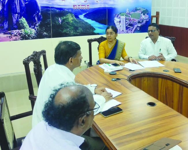 ನೀಟ್ ಪರೀಕ್ಷೆಯ ಆಯೋಜನೆ ಶಿಸ್ತುಬದ್ಧ ವಾಗಿರಲಿ : ಜಿಲ್ಲಾಧಿಕಾರಿ