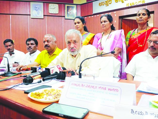 ಕೇಂದ್ರ ಸರ್ಕಾರದ ಯೋಜನೆಗಳಿಗೆ ರಾಜ್ಯ ಸರ್ಕಾರ ವೇಗವಾಗಿ ಸ್ಪಂದಿಸುತ್ತಿಲ್ಲ: ಸಂಸದ ಕಾಗೇರಿ ಆರೋಪ 