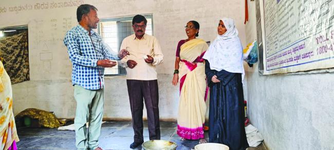 ಮಕ್ಕಳ ಬಿಸಿಯೂಟಕ್ಕೆ ಶುದ್ದತೆ ಆಹಾರ ನೀಡಿ : ನಗರಸಭೆ ಸ್ಥಾಯಿ ಸಮಿತಿ ಅಧ್ಯಕ್ಷ ಅಕ್ಬರಪಾಷ ಪಲ್ಟನ್