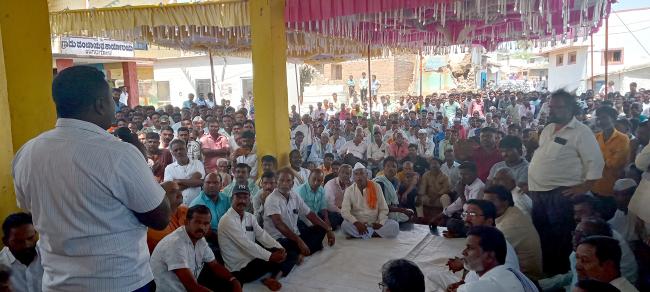 ಮೂಲವಾಸಿಗಳನ್ನೇ ಹೊರಗಿಡುವ ಹುನ್ನಾರ: ಚಂದ್ರಶೇಖರ ಹಳ್ಳದ
