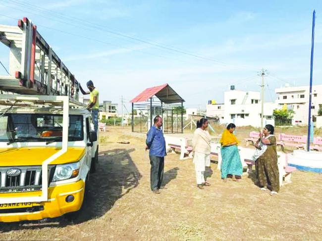 ವಿವಿಧ ಕಾಮಗಾರಿಗಳ ಪರೀಶೀಲನೆ 