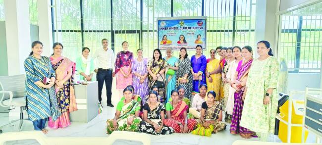 ಮಹಿಳೆಯರಿಗಾಗಿ ಇನ್ನರ್ ವೀಲ್ ಕ್ಲಬ್‌ದಿಂದ ಪ್ಯಾಪ್ ಸ್ಮೀಯರ್ ಪರೀಕ್ಷಾ ಶಿಬಿರ