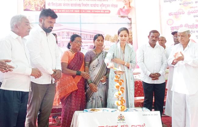 ಸಮುದಾಯ ಭವನ ಶೈಕ್ಷಣಿಕ, ಸಭೆ-ಸಮಾರಂಭಗಳಿಗೆ ಸದ್ಬಳಿಕೆಯಾಗಲಿ: ಸಂಸದೆ ಪ್ರಿಯಾಂಕಾ ಜಾರಕಿಹೊಳಿ