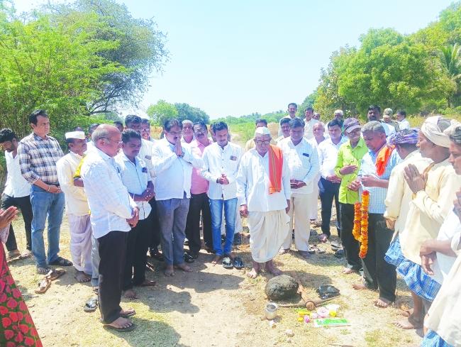 ಕೆಲವೇ ದಿನಗಳಲ್ಲಿ ಶ್ರೀ ಚನ್ನವೃಷಬೇಂದ್ರ ಏತ್ ನೀರಾವರಿ ಯೋಜನೆಗೆ ಅನುಷ್ಠಾನ: ಬಾಬಾಸಾಹೇಬ ಪಾಟೀಲ