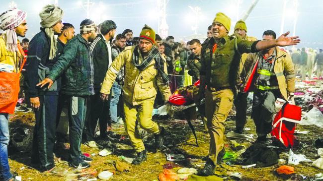  ಮಹಾಕುಂಭ ಮೇಳದಲ್ಲಿ ಕಾಲ್ತುಳಿತದಲ್ಲಿ ಮೃತಪಟ್ಟವರಿಗೆ ತಲಾ  ರೂ. 25 ಲಕ್ಷ ಪರಿಹಾರ ಬಿಡುಗಡೆ ಮಾಡಿದ ಉತ್ತರ ಪ್ರದೇಶ ಸರ್ಕಾರ  