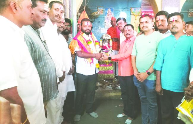 ಹಾರೂಗೇರಿಯಿಂದ ಶ್ರೀಶೈಲ ಮಲ್ಲಿಕಾರ್ಜುನ ಯಾತ್ರೆಗೆ ಪಾದಯಾತ್ರೆ