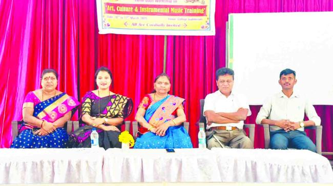 ವಿದ್ಯಾರ್ಥಿ ಕಲ್ಯಾಣ ಒಕ್ಕೂಟ- ಕಲಾ ವಿಭಾಗದ ಮೂರು ದಿನಗಳ ಕಾರ್ಯಾಗಾರ