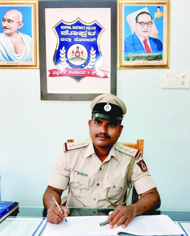 ಗ್ರಾಮೀಣ ಸಿಪಿಐಯಾಗಿ ಆರ್‌.ಹೆಚ್‌.ದೊಡ್ಡಮನಿ ಅಧಿಕಾರ ಸ್ವೀಕಾರ 