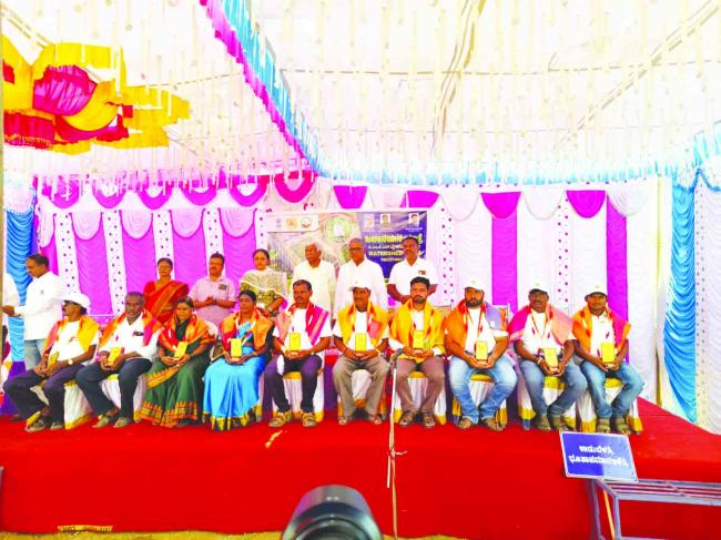 ಜಲಾನಯನ ಯಾತ್ರೆ ಕಾರ್ಯಕ್ರಮಕ್ಕೆ  ವಿಧಾನಸಭೆ ಉಪ ಸಭಾಧ್ಯಕ್ಷರಿಂದ ಚಾಲನೆ