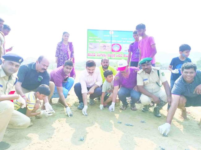 ಇದುವರೆಗೆ 2500 ಕ್ಕೂ ಆಧಿಕ ಕಡಲಾಮೆ ಮರಿಗಳು ಸಮುದ್ರಕ್ಕೆ : ಉಪ ಅರಣ್ಯ ಸಂರಕ್ಷಣಾಧಿಕಾರಿ ಸಿ.ರವಿಶಂಕರ್