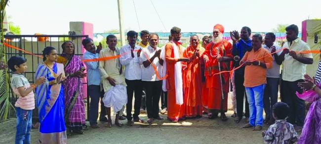 ಕೊರಕೊಪ್ಪ ಗ್ರಾಮದ ರೇವಣಸಿದ್ಧೇಶ್ವರ ಸಭಾ ಭವನದ ಉದ್ಘಾಟನೆ 