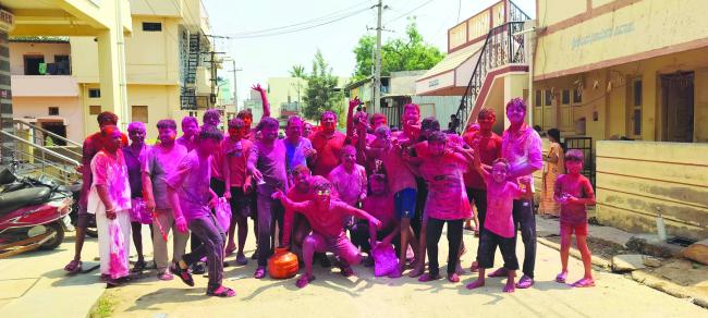 ಹಾಲೋಕಳಿ ಆಚರಣೆ: ಪಾಂಡುರಂಗ ಹಾಗೂ ರುಕ್ಮಿಣಿ ಪಲ್ಲಕ್ಕಿ ಉತ್ಸವ