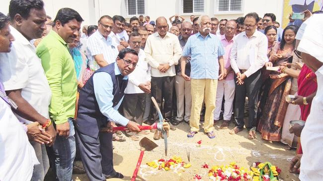 ಪದವಿ ಪೂರ್ವ ಉಪನಿರ್ದೇಶಕರ ಕಚೇರಿ ಕಟ್ಟಡ ಕಾಮಗಾರಿಗೆ ಶಂಕುಸ್ಥಾಪನೆ