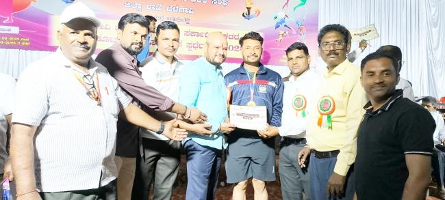 ನೌಕರರ ಇಲಾಖಾ ಕ್ರೀಡಾಕೂಟದಲ್ಲಿ ರಾಜ್ಯಮಟ್ಟಕ್ಕೆ ಆಯ್ಕೆ