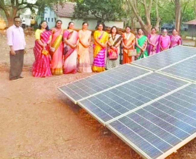 ತಂಬ್ರಳ್ಳಿ ವತಿಯಿಂದ ಸಾಮರ್ಥ್ಯ ಸಂಸ್ಥೆಗೆ ಸೋಲಾರ್ ಅಳವಡಿಕೆ 