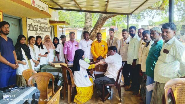 ಪ್ರತಿಯೊಬ್ಬರು ಕೂಡ ಆರೋಗ್ಯ ತಪಾಸಣೆ ಮಾಡಿಸಿ ಕೊಳ್ಳಬೇಕು : ಓಲೇಕಾರ