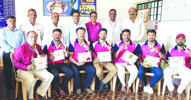 ರಾಯಬಾಗ ತಾಲೂಕು ದೈಹಿಕ ಶಿಕ್ಷಕರ ತಂಡ ರಾಜ್ಯಮಟ್ಟಕ್ಕೆ ಆಯ್ಕೆ 