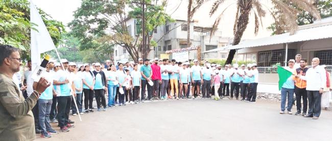 ಗ್ಲುಕೋಮಾ ಜಾಗೃತಿಗಾಗಿ ಮಿರಜ್‌ನ ಶಾಂತಿಸರೋಜ ನೇತ್ರಾಲಯದ ವತಿಯಿಂದ ಮಿನಿ ಮ್ಯಾರಥಾನ್ 