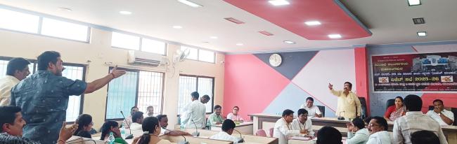 ಪುರಸಭೆಯ 6 ಲಕ್ಷ 37 ಸಾವಿರ ಉಳಿತಾಯ ಬಜೆಟ ಮಂಡನೆ 