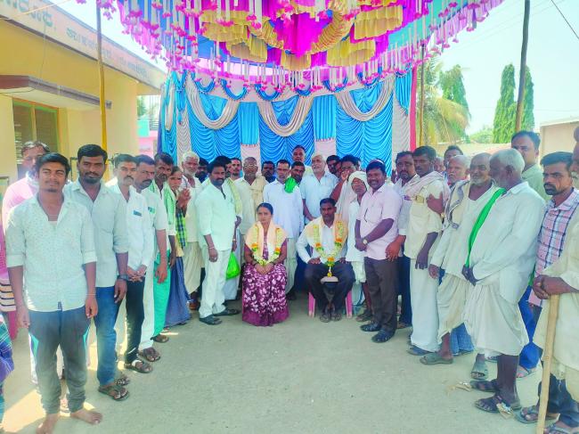 ಹಿರೇಮುಗದೂರ ಗ್ರಾಮದ ದುರ್ಗಾಂಬಾ ಪ್ರಾಥಮಿಕ ಕೃಷಿ ಪತ್ತಿನ ಸಹಕಾರ ಸಂಘಕ್ಕೆ ಅವಿರೋಧವಾಗಿ ಆಯ್ಕೆ