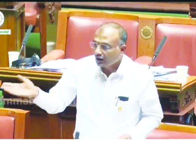 ಎನ್ಹೆಚ್‌ಎಂ ಗುತ್ತಿಗೆ ನೌಕರರನ್ನು ಖಾಯಂಗೊಳಿಸಿ: ಶಾಸಕ ರಾಜುಗೌಡ ಸದನದಲ್ಲಿ ಒತ್ತಾಯ 