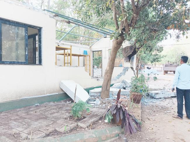 ವಿಸ್ಲಿಂಗ್ ವುಡ್‌ ರೆಸಾರ್ಟ ಮಾಡಿದ ಅತಿಕ್ರಮಣ ಪ್ರದೇಶ ತೆರವು ಪ್ರಾರಂಭ