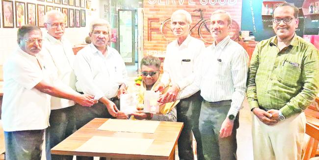 ಪರಿಸರ ಸೇವಾ ಸಮಿತಿಯ ಬಸವ ಪರಿಸರ ಸಂರಕ್ಷಣಾ ಸಮಿತಿಯವತಿಯಿಂದ ಸನ್ಮಾನ