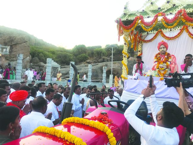 ಶಿವಶಾಂತವೀರ ಮಹಾಶಿವಯೋಗಿಗಳ 22ನೇ ಪುಣ್ಯರಾಧನೆ ನಿಮಿತ್ಯ ಪಾದಯಾತ್ರೆ