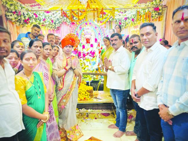 ಹಲಗಾ ಜಾತ್ರೆಯಲ್ಲಿ ಪಾಲ್ಗೊಂಡ ಸಚಿವೆ ಲಕ್ಷ್ಮೀ ಹೆಬ್ಬಾಳಕರ್ 