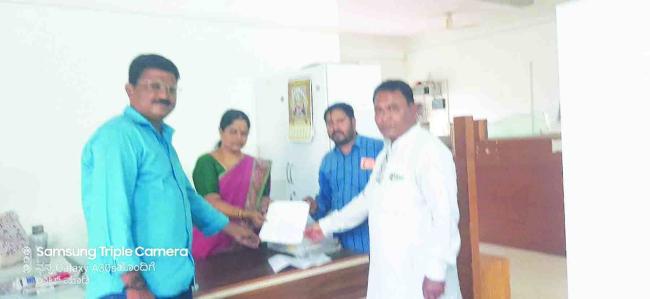 ಬ್ಲಾಕ್ ಕಾಂಗ್ರೆಸ್‌ ಸಮಿತಿಗೆ ಕಾಲಿನಿವೇಶನ ಒದಗಿಸಲು ಕ್ರಮ ಕೈಗೊಳ್ಳಲು ಮನವಿ