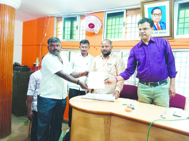 ಸಂತೆ ಕರ ವಸೂಲಿ ಟೆಂಡರ ಪ್ರಕ್ರಿಯೆ 