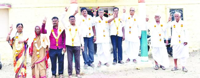 ಬಿಂಜಲಭಾವಿ ಪಿಕೆಪಿಎಸ್ ಅಧ್ಯಕ್ಷ-ಉಪಾಧ್ಯಕ್ಷರ ಅವಿರೋಧ ಆಯ್ಕೆರುದ್ರಗೌಡ ಪಾಟೀಲ ಅಧ್ಯಕ್ಷ, ಸೂಗಪ್ಪಗೌಡ ಬಿರಾದಾರ ಉಪಾಧ್ಯಕ್ಷ  