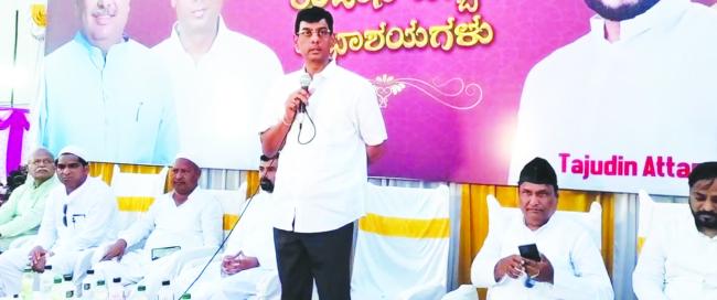 ವಿಜಯಪುರ ಜಿಲ್ಲೆ ಸರ್ವಜನಾಂಗದ ಶಾಂತಿಯ ತೋಟ: ಶಾಸಕ ಸುನೀಲಗೌಡ 