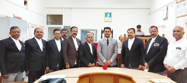 ಎರಡನೇಯ ಹೆಚ್ಚುವರಿ ದಿವಾನಿ ನ್ಯಾಯಾಲಯಕ್ಕೆ ಕೃಷ್ಣಪ್ಪ ಪಮ್ಮಾರ ನೂತನ ನೇಮಕಗೋಡ