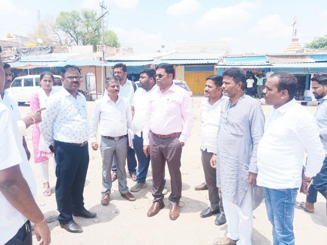 ನಿಡಗುಂದಿ-ಮುದ್ದೇಬಿಹಾಳ-ತಾಳಿಕೋಟೆ-ಬಸವನಬಾಗೇವಾಡಿಗೆ ಭೇಟಿ : ಪರೀಶೀಲನೆ 