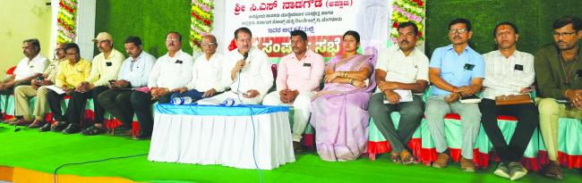 ಜನರ ಸಮಸ್ಯೆಗಳಿಗೆ ಸ್ಪಂದಿಸಿ ಇಲ್ಲ ಗಂಟು ಮೂಟೆ ಕಟ್ಟಿ: ಸಿ ಎಸ್ ನಾಡಗೌಡ 