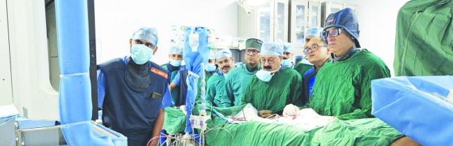 ಎಆಯ್ ಆಧಾರಿತ: ಪ್ರಥಮವಾಗಿ ಪಲ್ಮನರಿ ಮೆಕ್ಯಾನಿಕಲ್ ಥ್ರಂಬೋಕ್ಟಮಿ ಚಿಕಿತ್ಸೆ ಯಶಸ್ವಿ 