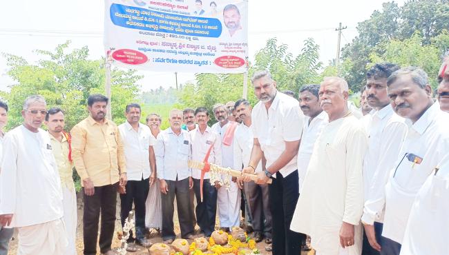 ಅಭಿವೃದ್ದಿ ಕಾಮಗಾರಿಗೆ ಶಾಸಕ ವಿಶ್ವಾಸ ವೈದ್ಯ ಭೂಮಿ ಪೂಜೆ