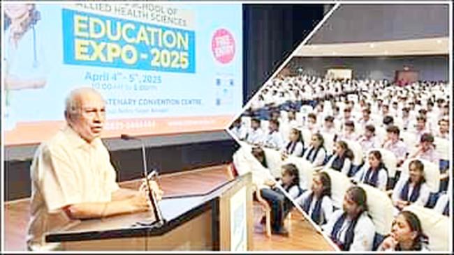 ಕೆಎಲ್‌ಇ ಶತಮಾನೋತ್ಸವ ಸಭಾಂಗಣದಲ್ಲಿ ’ಎಜ್ಯುಕೇಶನ್ ಎಕ್ಸಪೋ-2025’ ಉದ್ಘಾಟನೆ