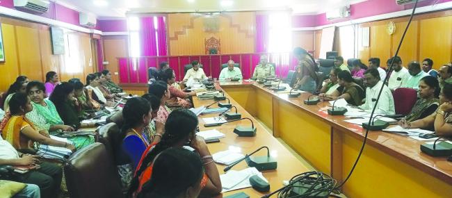 ಮಹಿಳಾ ಮತ್ತು ಮಕ್ಕಳ ಅಬಿವೃದ್ಧಿ ಇಲಾಖೆಯ ವಿವಿಧ ಸಮಿತಿಗಳ ಸಭೆ