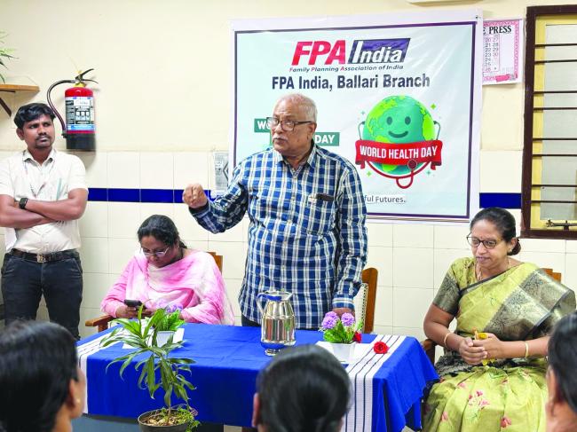 ವಿಶ್ವ ಆರೋಗ್ಯ ದಿನಾಚರಣೆಯ ಅಂಗವಾಗಿ ಗರ್ಭಿಣಿಯರಿಗೆ ಉಚಿತ ರಕ್ತಪರೀಕ್ಷೆ ಮತ್ತು ಸ್ಕ್ಯಾನಿಂಗ್ ಸೇವೆಯ ಕಾರ್ಯಕ್ರಮ