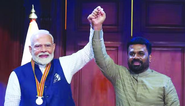 ಪ್ರಧಾನಿ ಮೋದಿ ಶ್ರೀಲಂಕಾ ಭೇಟಿ: ಹಲವು ಒಪ್ಪಂದಗಳಿಗೆ ಸಹಿ