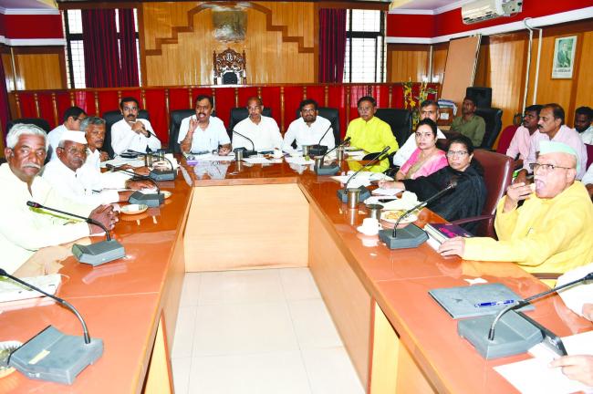 ಕರ್ನಾಟಕ ಪ್ರಾದೇಶಿಕ ಅಸಮತೋಲನ ನಿವಾರಣಾ ಸಮಿತಿಯ ಜಿಲ್ಲಾ ಮಟ್ಟದ ಸಂವಾದ ಸಭೆ