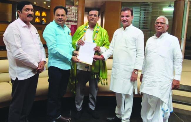 ಹೇರೂರ ಅವರಿಂದ ರಾಯರೆಡ್ಡಿ ಅವರಿಗೆ ಮನವಿ